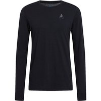 ODLO Herren Shirt Merino 200 schwarz | L von Odlo