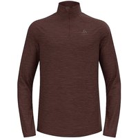 ODLO Herren Ski Unterziehen Millennium Element 1/2 Zip braun | L von Odlo