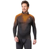 ODLO Herren Unterziehshirt Blackcomb mit Gesichtsschutz orange | L von Odlo