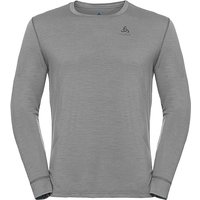 ODLO Herren Unterziehshirt Natural 100% Merino Warm grau | L von Odlo