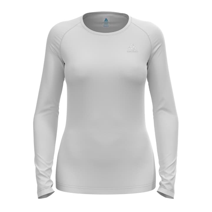 Odlo Active F-Dry Light Eco Langarmshirt weiss von Odlo