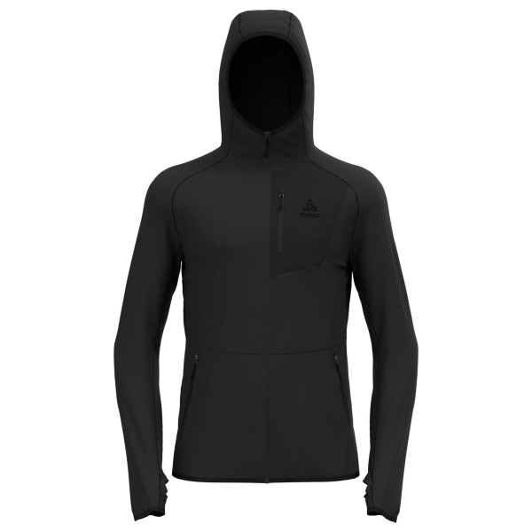 Odlo - Ascent Mid Layer Hoody Full Zip - Fleecejacke Gr L schwarz von Odlo