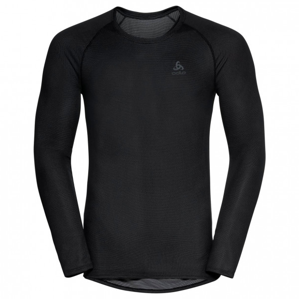 Odlo - BL Top Crew Neck L/S Active F-Dry Light - Kunstfaserunterwäsche Gr M schwarz von Odlo