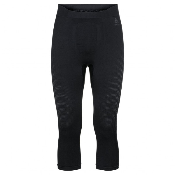 Odlo - Base Layer Bottom 3/4 Performance Warm Eco - Kunstfaserunterwäsche Gr XL schwarz von Odlo