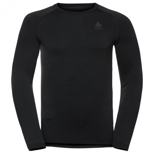 Odlo - Base Layer Top Crew Neck L/S Performance Warm Eco - Kunstfaserunterwäsche Gr L;M;S;XL;XXL blau;schwarz von Odlo