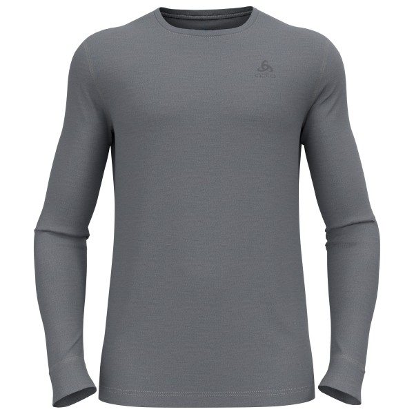 Odlo - Baselayer Top Crew Neck L/S Merino 260 - Merinounterwäsche Gr L grau von Odlo