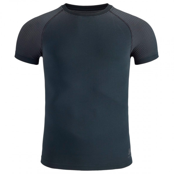 Odlo - Baselayer Top Crew Neck S/S Performance Light E - Kunstfaserunterwäsche Gr L;M;XXL blau;weiß von Odlo