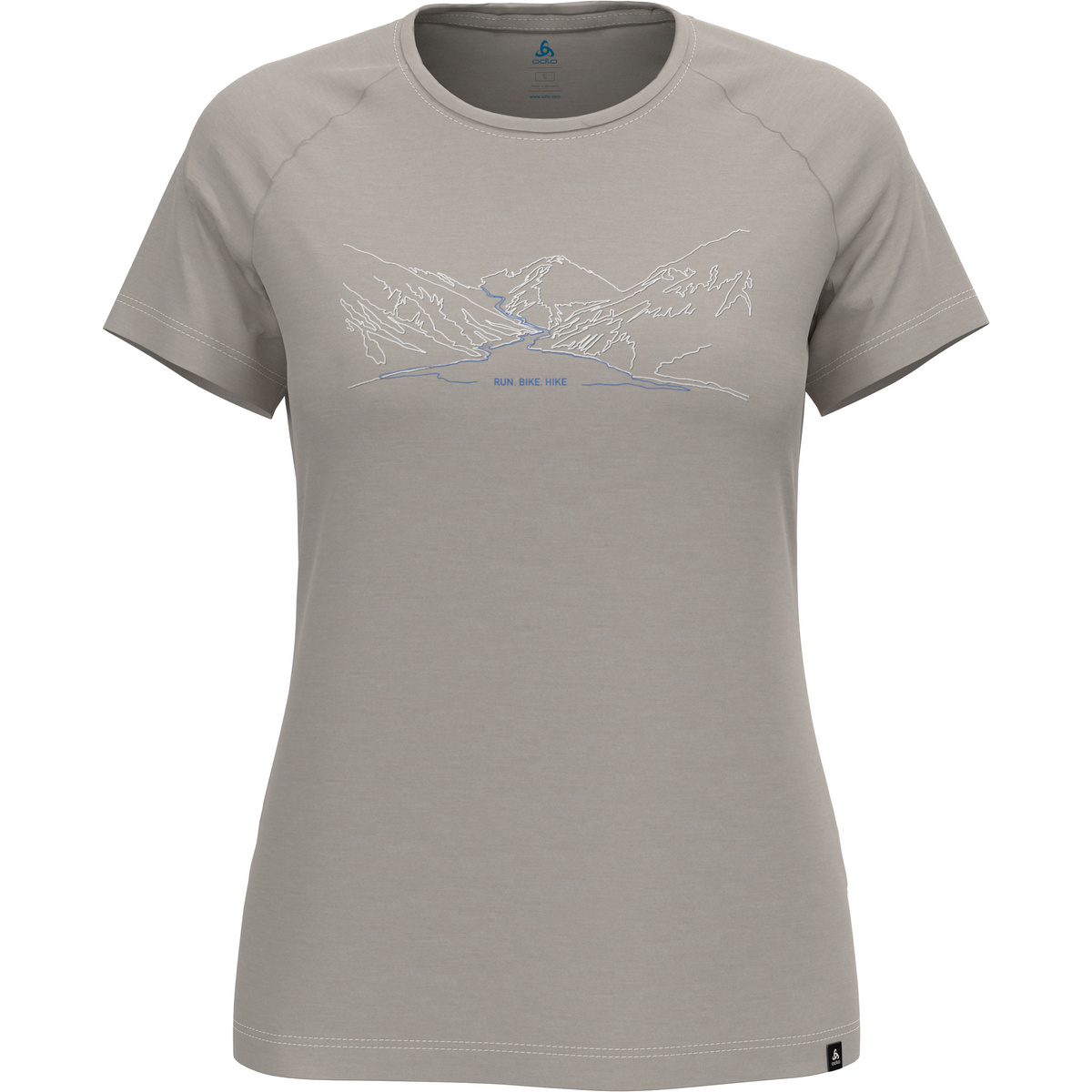 Odlo Damen Ascent PW 130 Run. Bike. Hike. T-Shirt von Odlo