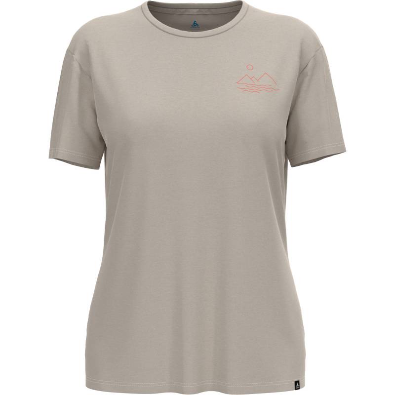 Odlo Damen Ascent Sun. Sea. Mountains. T-Shirt von Odlo