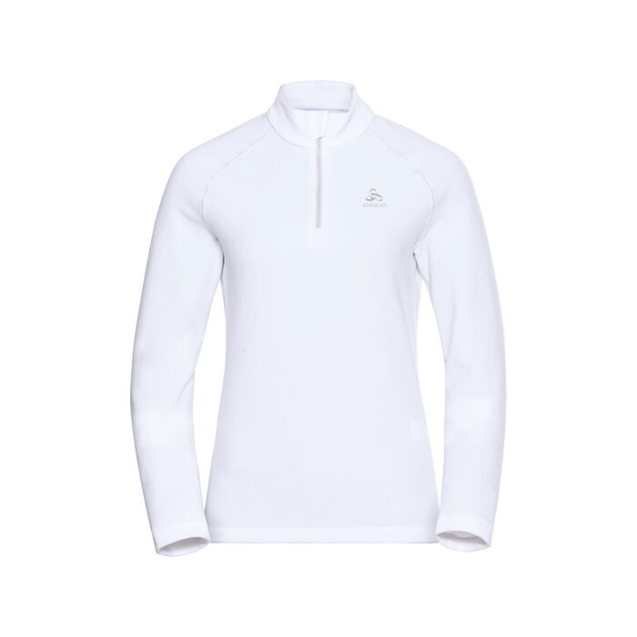 Odlo Damen Fleece-Shirt langarm, weiss, XS von Odlo