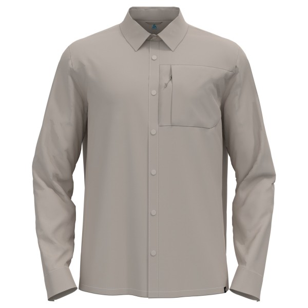 Odlo - Essential Shirt L/S - Hemd Gr M grau von Odlo