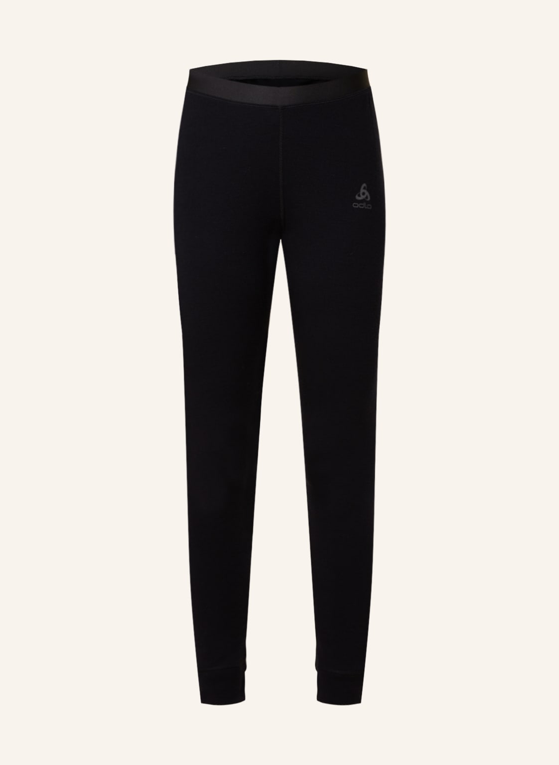 Odlo Funktionswäsche-Hose Natural Merino 260 Aus Merinowolle schwarz von Odlo