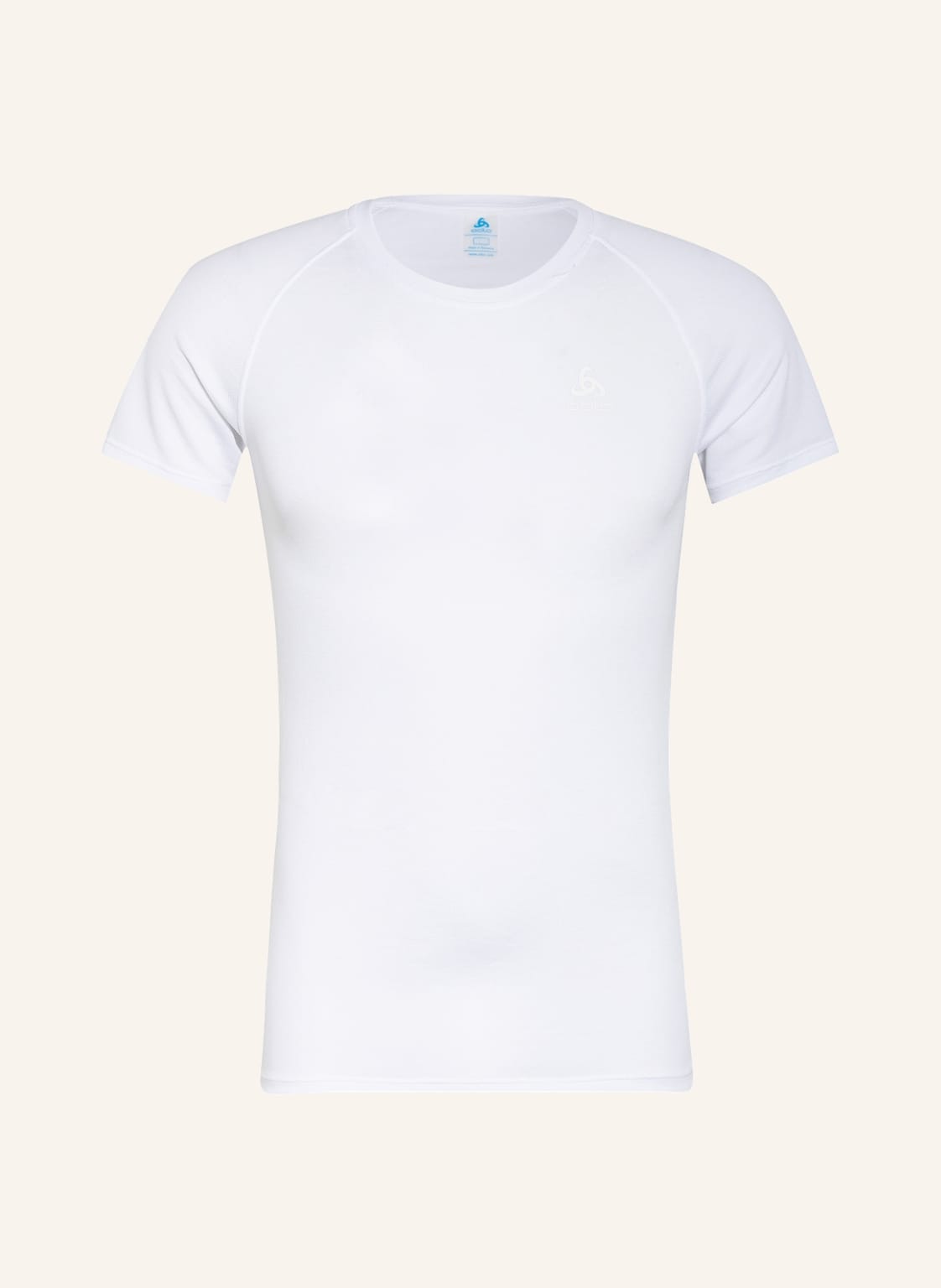 Odlo Funktionswäsche-Shirt Active F-Dry Light Eco weiss von Odlo