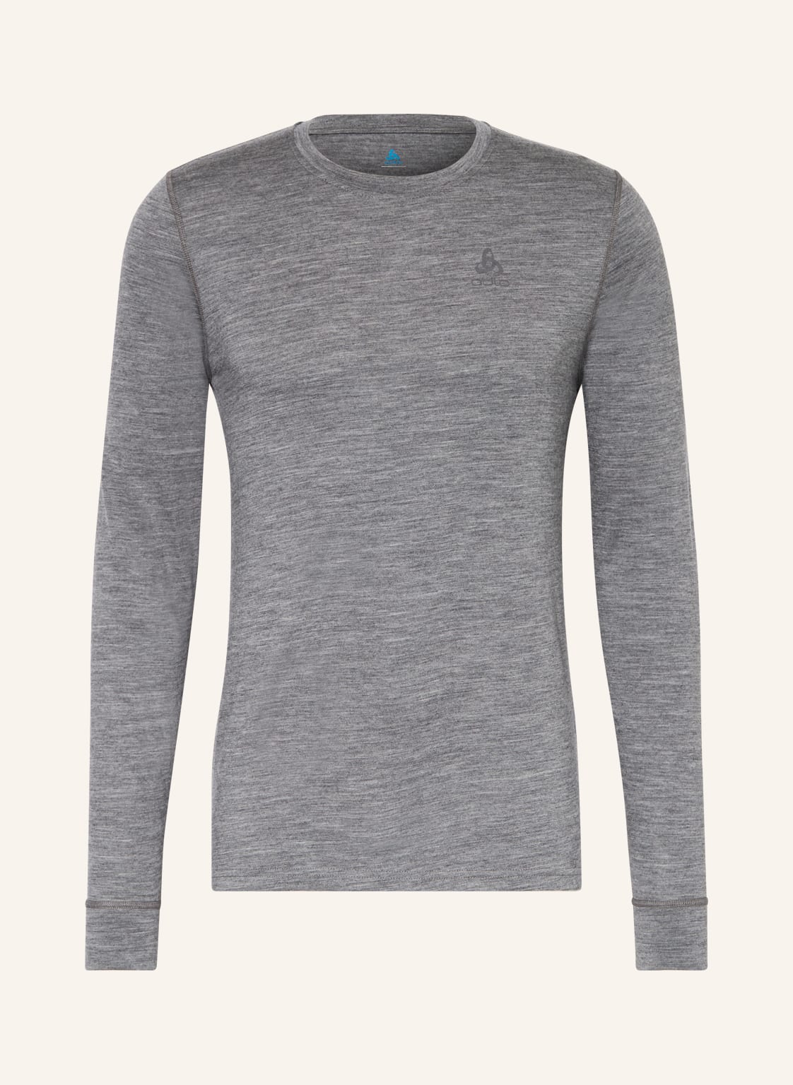 Odlo Funktionswäsche-Shirt Active Warm Eco grau Odlo Funktionswäsche-Shirt Active Warm Eco grau von Odlo