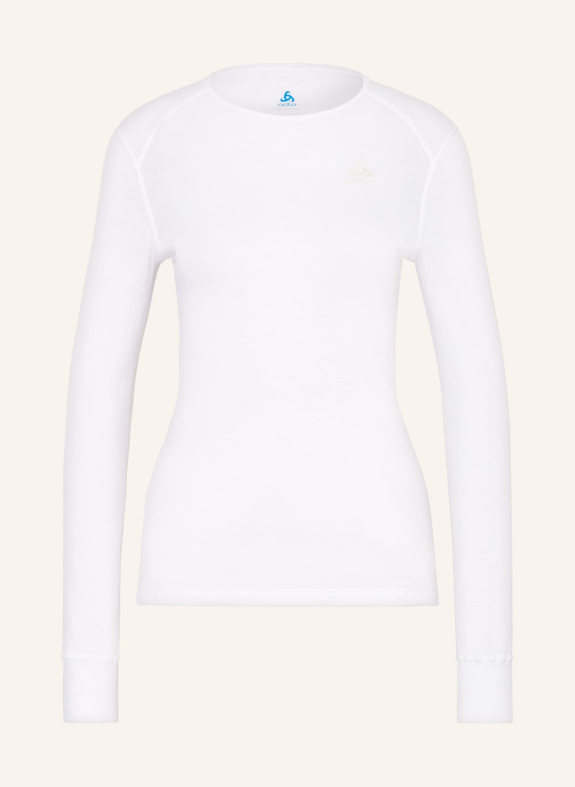 Odlo Funktionswäsche-Shirt Active Warm Eco weiss Odlo Funktionswäsche-Shirt Active Warm Eco weiss von Odlo