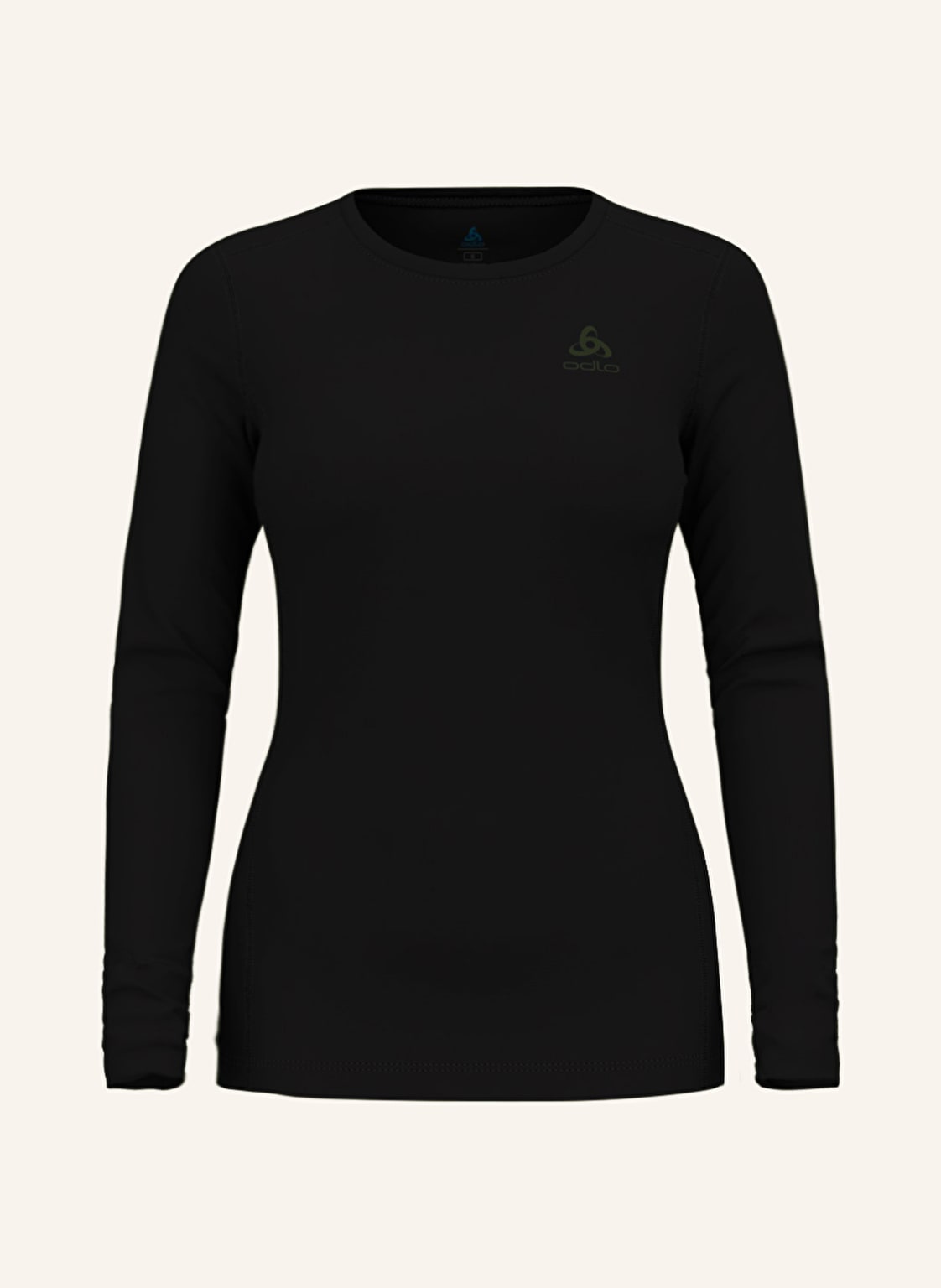 Odlo Funktionswäsche-Shirt Natural Merino 260 Aus Merinowolle schwarz von Odlo