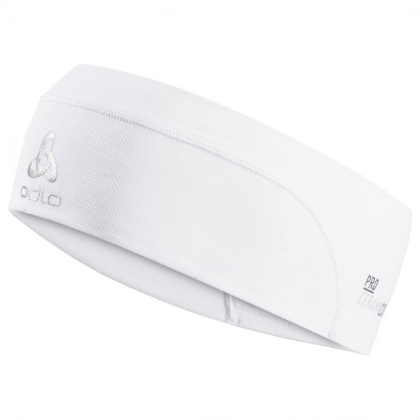 Odlo - Headband Ceramicool - Stirnband Gr One Size weiß von Odlo