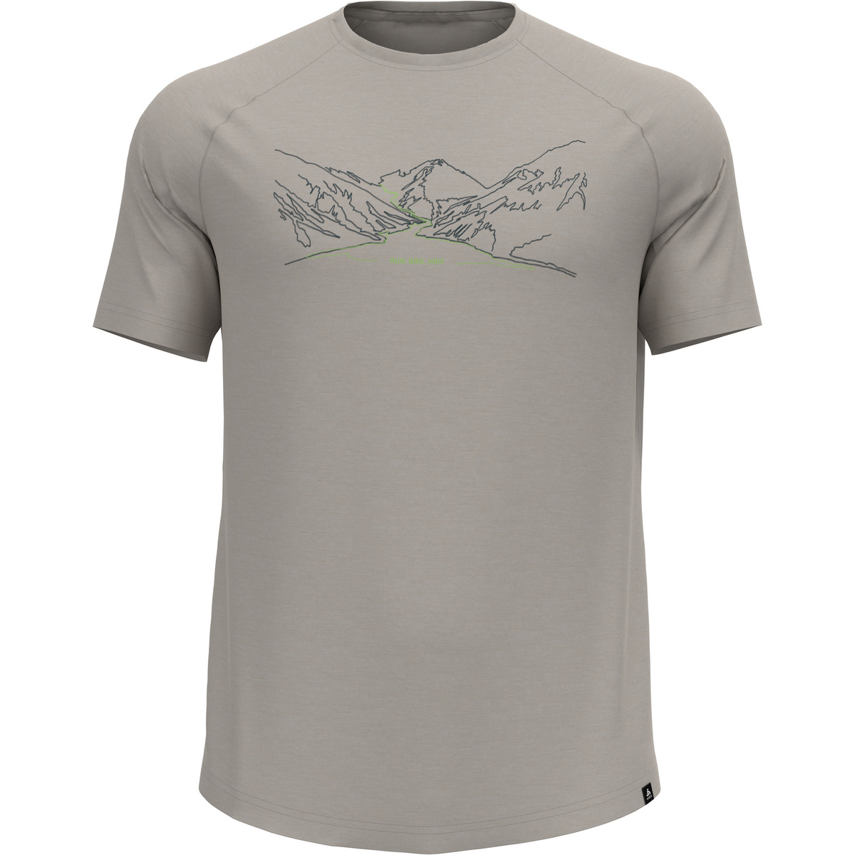 Odlo Herren Ascent PW 130 Run. Bike. Hike. T-Shirt von Odlo