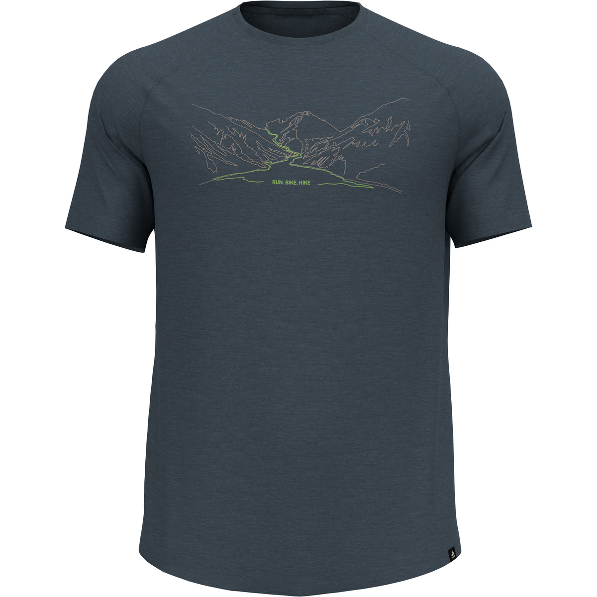 Odlo Herren Ascent PW 130 Run. Bike. Hike. T-Shirt von Odlo