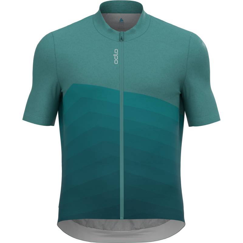 Odlo Herren Zeroweight Chill-Tec Aero Print Radtrikot von Odlo