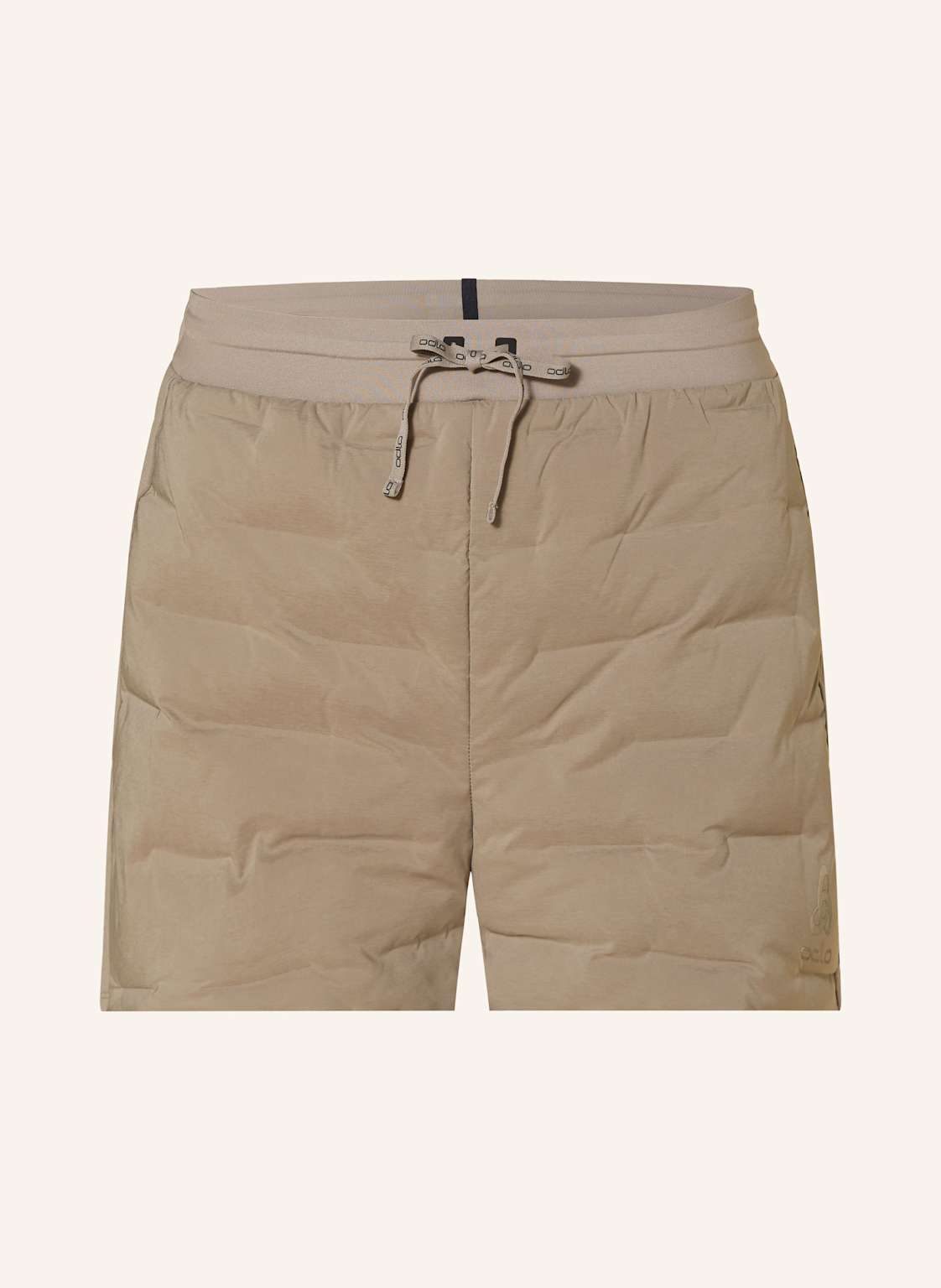 Odlo Hybrid-Laufshorts Zeroweight Insulator beige von Odlo