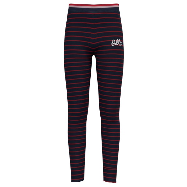 Odlo - Kid's Active Warm Originals Stripes Bl Bottom Long - Kunstfaserunterwäsche Gr 152 blau von Odlo