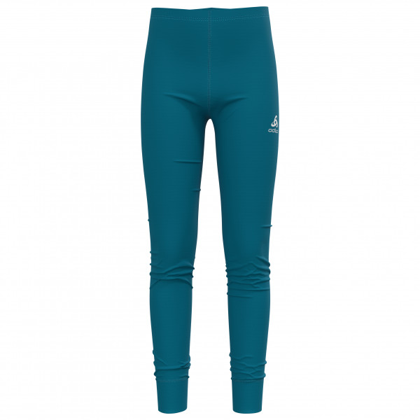 Odlo - Kid's Base Layer Bottom Long Active Warm Eco - Kunstfaserunterwäsche Gr 104;128;140;152 blau;grau;lila;schwarz/grau von Odlo