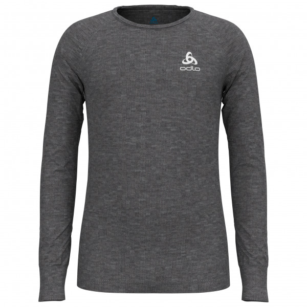 Odlo - Kid's Base Layer Top Crew Neck L/S Active Warm Eco - Kunstfaserunterwäsche Gr 140 grau von Odlo