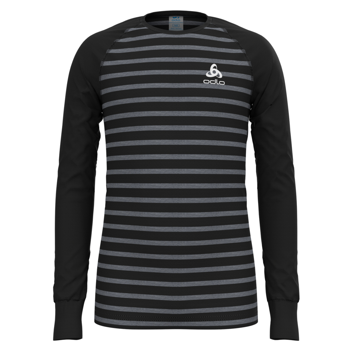 Odlo Kinder Active Warm Eco Stripes Longsleeve von Odlo