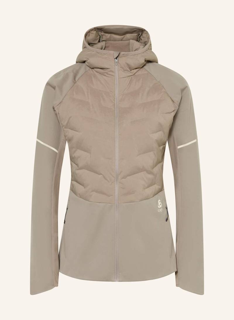 Odlo Laufjacke Zeroweight Insulator beige von Odlo