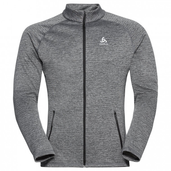 Odlo - Midlayer Full Zip Fli - Fleecejacke Gr 3XL;L;M;XL;XXL grau;oliv von Odlo