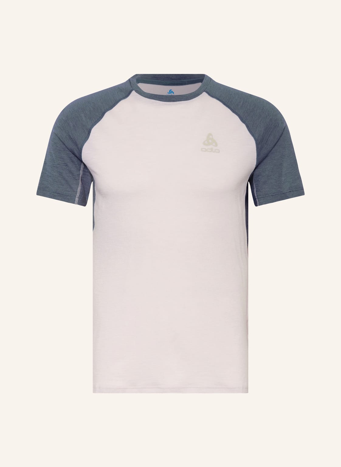 Odlo T-Shirt Ascent Performance Wool 125 grau von Odlo