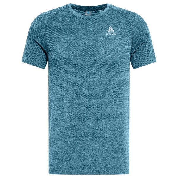 Odlo - T-Shirt S/S Crew Neck Essential Seamless - Funktionsshirt Gr L;S;XXL grau von Odlo