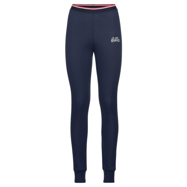 Odlo - Women's BL Bottom Long Active Warm Originals Eco - Skiunterwäsche Gr L;M grau von Odlo