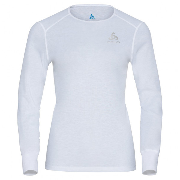 Odlo - Women's BL Top Crew Neck L/S Active Warm Eco - Kunstfaserunterwäsche Gr L;M;S;XL grau;schwarz von Odlo