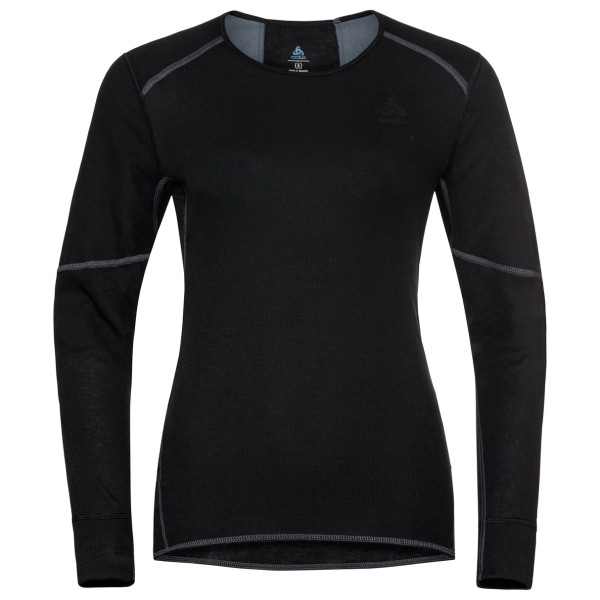 Odlo - Women's BL Top Crew Neck L/S Active X-Warm Eco - Kunstfaserunterwäsche Gr M;XS schwarz von Odlo