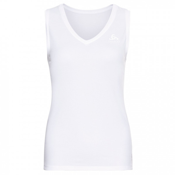 Odlo - Women's BL Top V-Neck Singlet Active F-Dry Light - Kunstfaserunterwäsche Gr L;M;S;XL;XS;XXL schwarz;schwarz/blau;weiß von Odlo