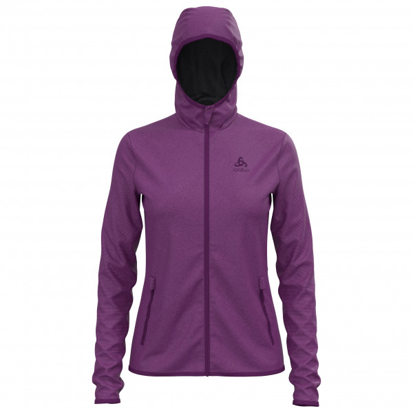 Odlo - Women's Hoody Midlayer Full Zip Roy - Fleecejacke Gr S;XL;XS grau von Odlo