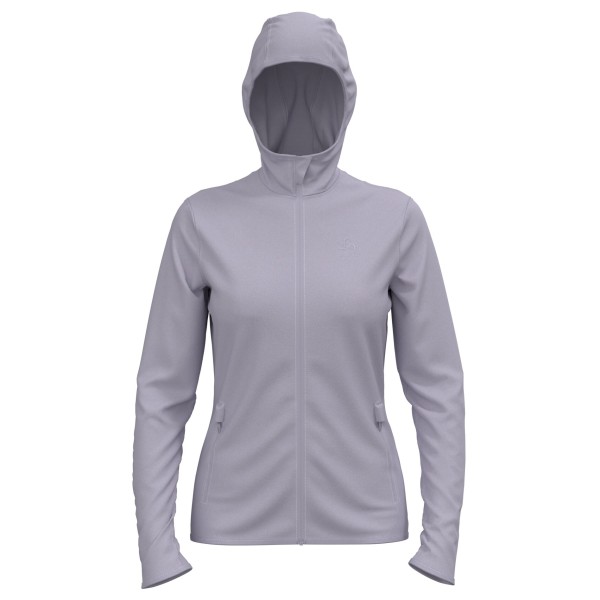 Odlo - Women's Hoody Midlayer Full Zip Roy - Fleecejacke Gr M grau von Odlo