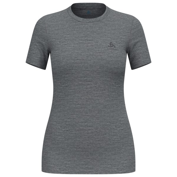 Odlo - Women's Merino 160 Baselayer Crew Neck S/S - Merinounterwäsche Gr L grau von Odlo