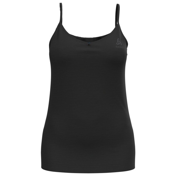 Odlo - Women's Merino 160 Baselayer V-Neck Singlet - Merinounterwäsche Gr XL schwarz von Odlo