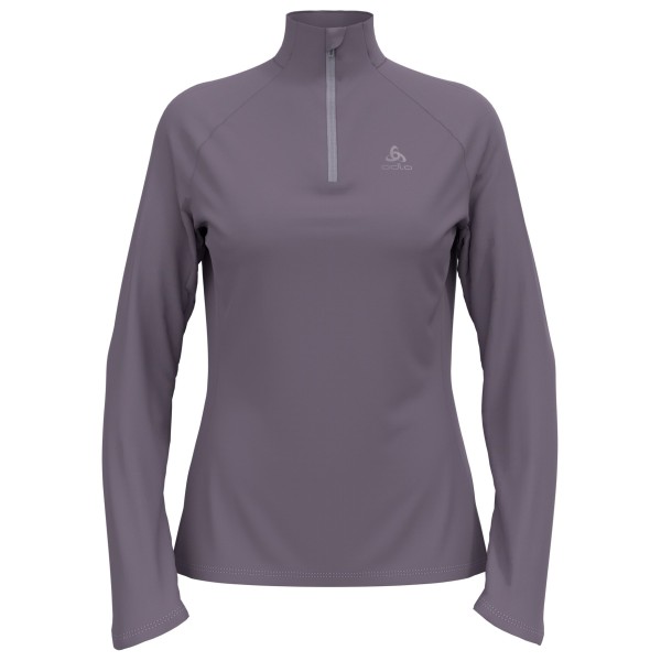 Odlo - Women's Mid Layer 1/2 Zip Essential Ceramiwarm - Funktionsshirt Gr L grau von Odlo