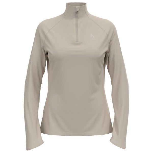 Odlo - Women's Mid Layer 1/2 Zip Essential Ceramiwarm - Funktionsshirt Gr L grau von Odlo