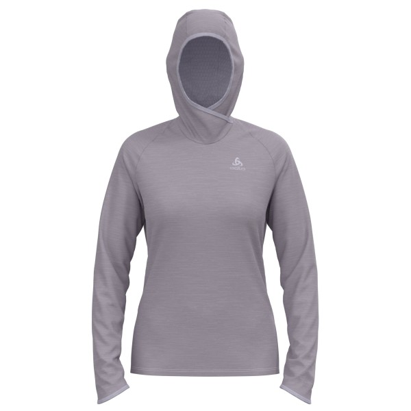 Odlo - Women's Mid Layer Hoody Essential Thermal - Fleecepullover Gr M grau von Odlo