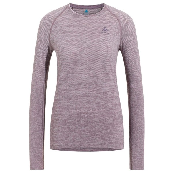 Odlo - Women's T-Shirt Crew Neck L/S Essential Seamless - Funktionsshirt Gr M;XL;XS rosa;türkis von Odlo