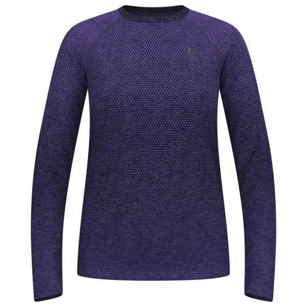 Odlo - Women's T-Shirt Crew Neck L/S Essential Seamless - Funktionsshirt Gr L blau von Odlo