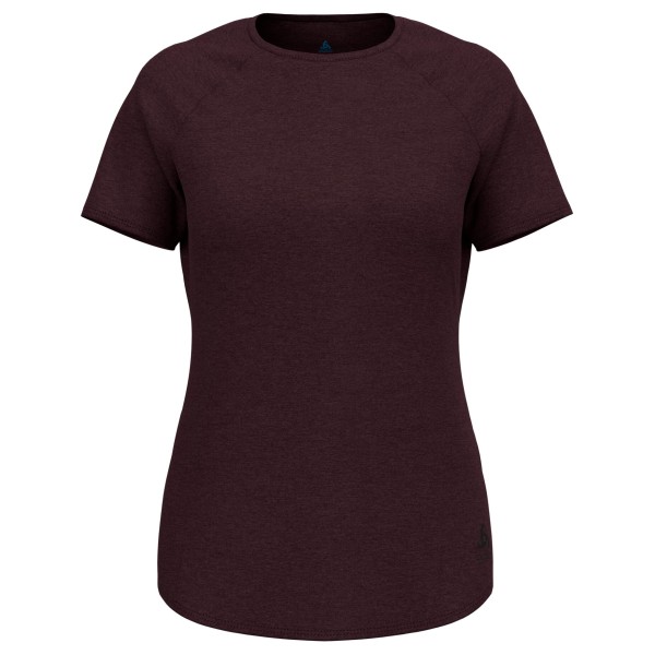 Odlo - Women's T-Shirt Crew Neck S/S Essential 365 - Laufshirt Gr S braun von Odlo