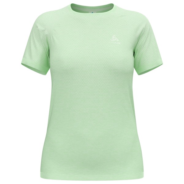 Odlo - Women's T-Shirt S/S Crew Neck Essential Seamless - Funktionsshirt Gr L grün von Odlo