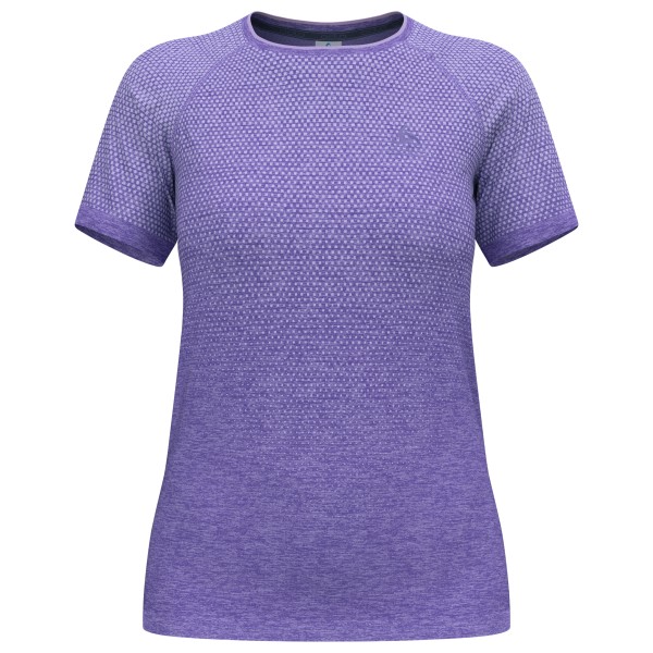 Odlo - Women's T-Shirt S/S Crew Neck Essential Seamless - Funktionsshirt Gr L lila von Odlo