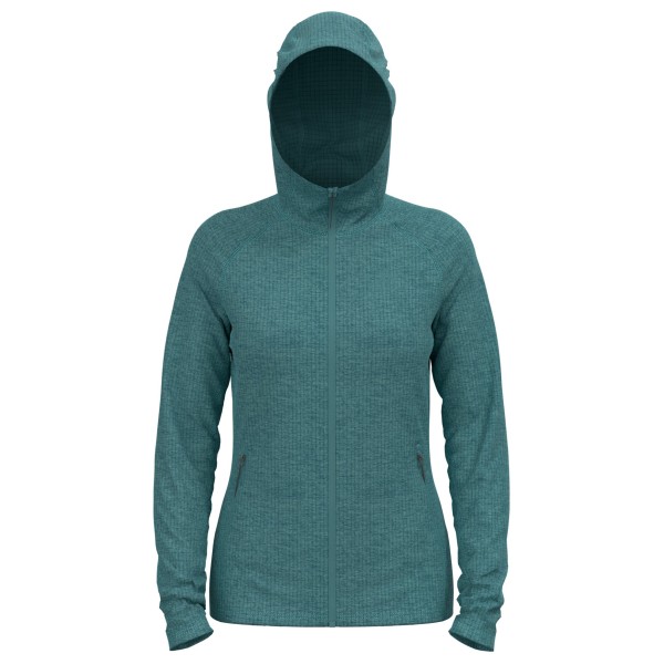 Odlo - Women's Tencia Mid Layer Hoody Full Zip - Fleecejacke Gr L;M;S;XL;XS beige;blau Odlo - Women's Tencia Mid Layer Hoody Full Zip - Fleecejacke Gr L;M;S;XL;XS beige;blau von Odlo